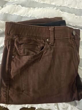 LuLaRoe Women's Skinny Jeans in Rich Chocolate Brown Size 34/ 16us